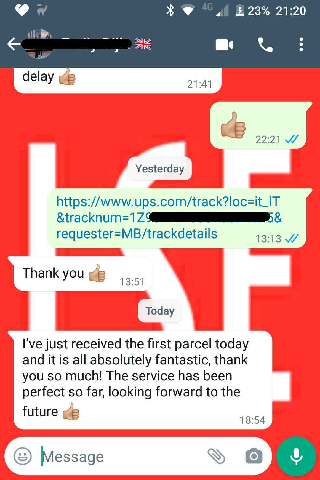 Shopping From Italy Forwarding 427 Shopping From Italy Forwarding 427